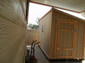 Photo of lean-to shed