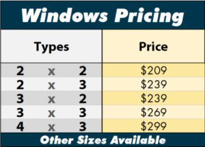 window-pricing