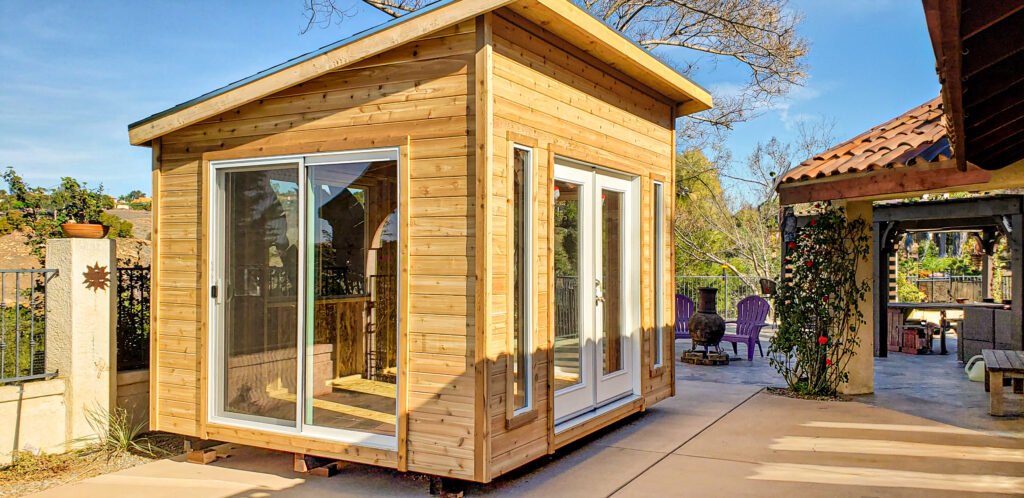 10 x 12 Lean To Shed with optional double french doors